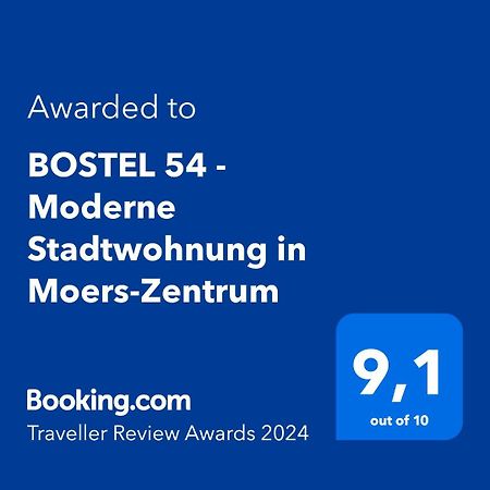 Bostel 54 - Moderne Stadtwohnung In Moers-Zentrum Buitenkant foto