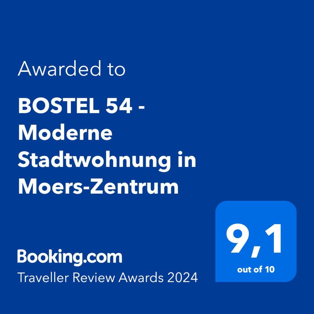 Bostel 54 - Moderne Stadtwohnung In Moers-Zentrum Buitenkant foto